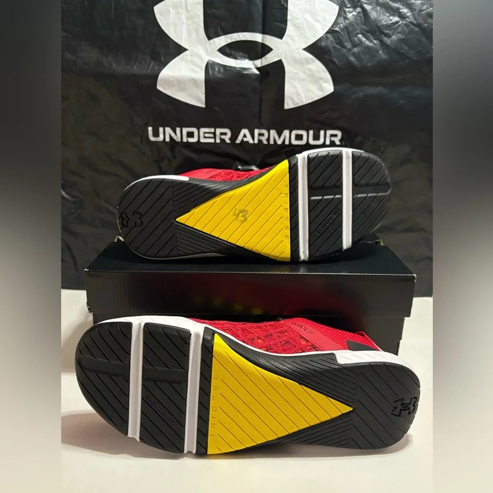 Under Armour Men's TriBase Reign 5 Training Shoes Red athletic sneakers  3026909